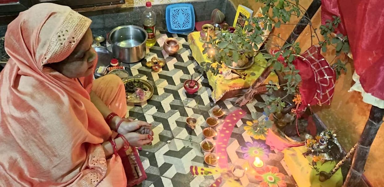 Tulsi marriage took place on Devuthani Ekadashi