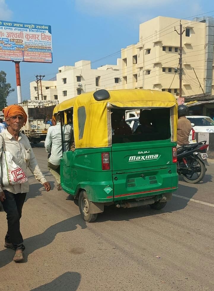 Number plate removed to avoid challan