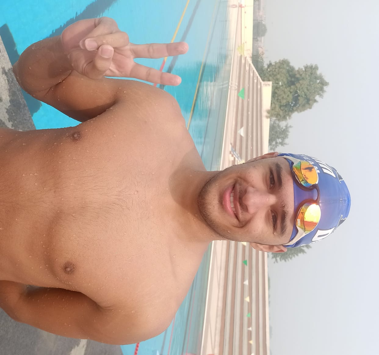 Veer became the best swimmer by winning 13 medals including 12 gold in swimming