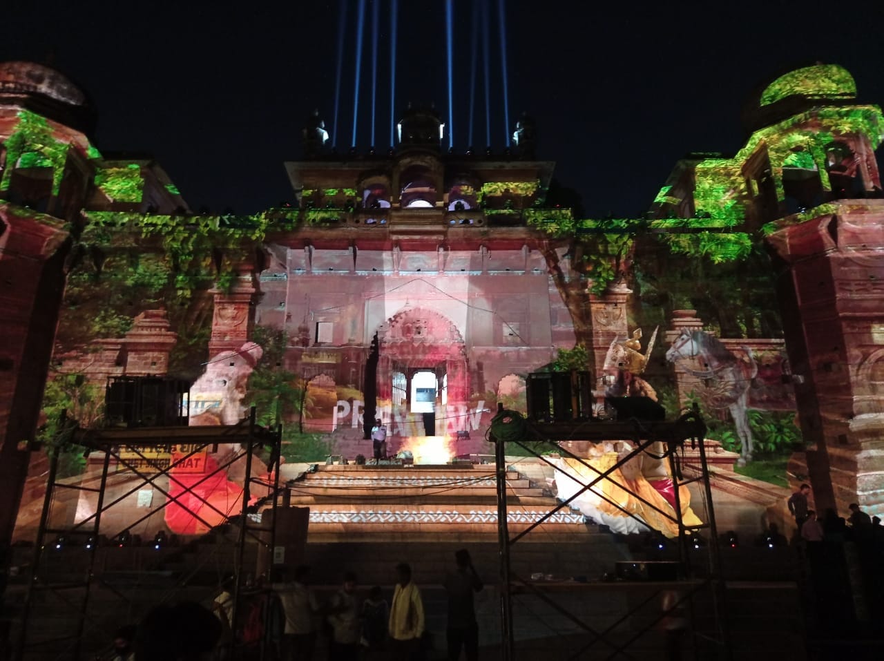 Dev Deepwali 2022 3D projection mapping on  ghats of Kashi story of religion will come alive