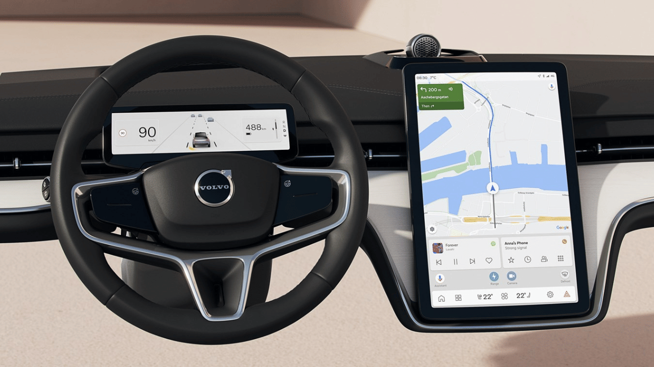 Volvo reveals a glimpse of the new electric SUV EX90, will be included in the cars with the highest range