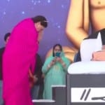 नाथद्वारा में रामकथा का समापन।