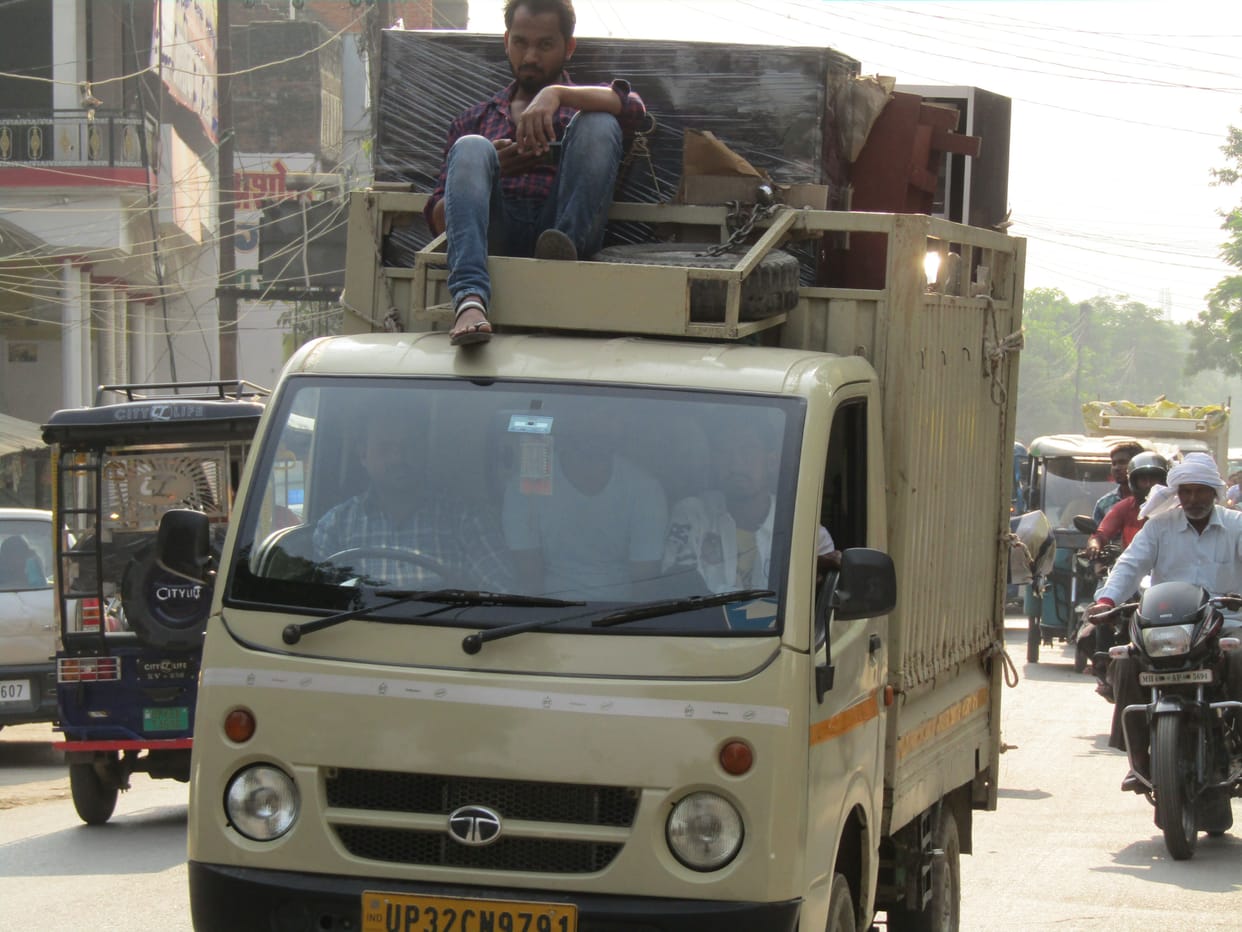 Traffic rule violation all around