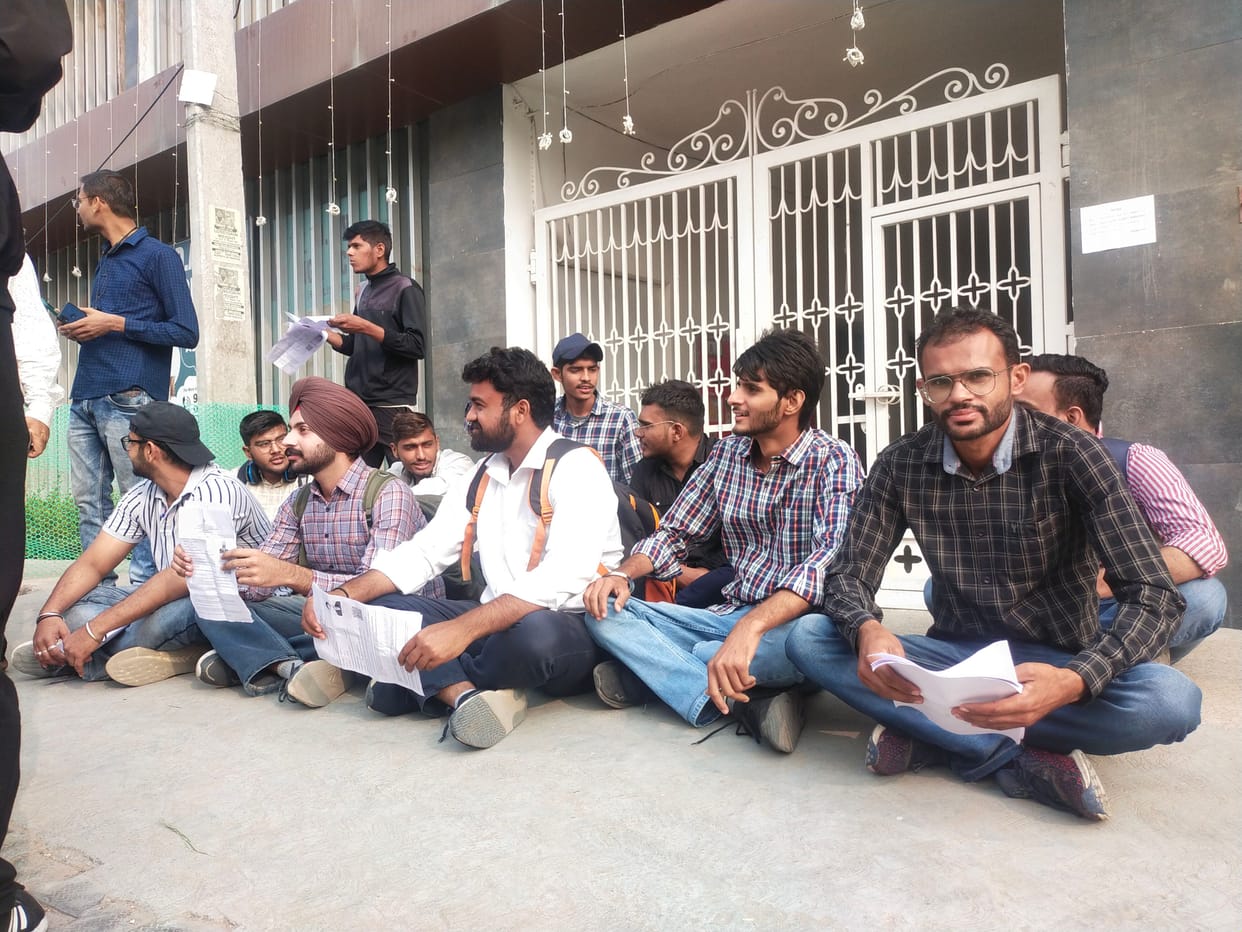 CET started amid uproar, 6492 absent on first day