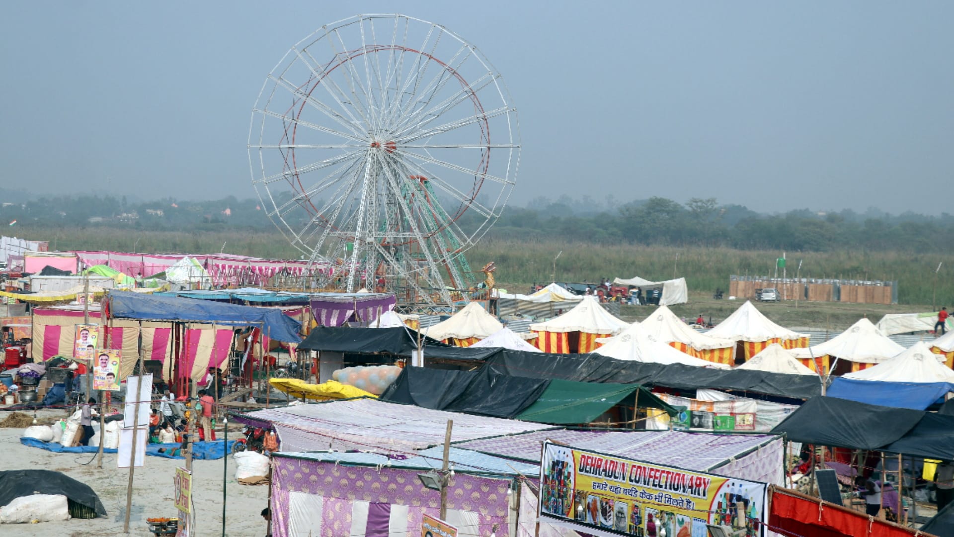 Ganga Snan 2022: Ganga fair in Pictures, City of tents started to be established in Bijnor