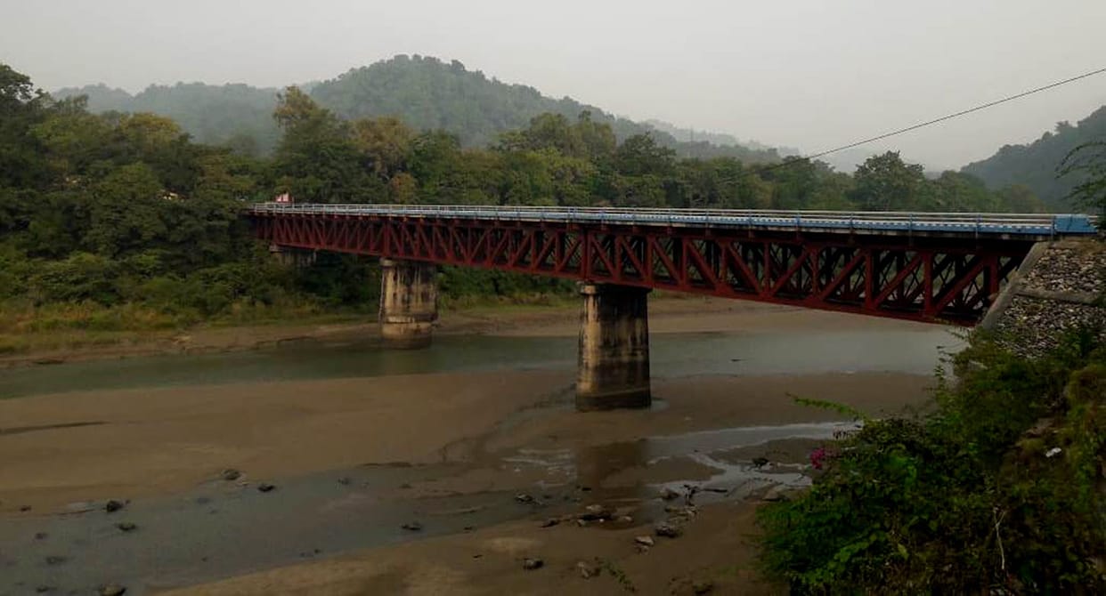Threat of wildlife near Afzalgarh barrage