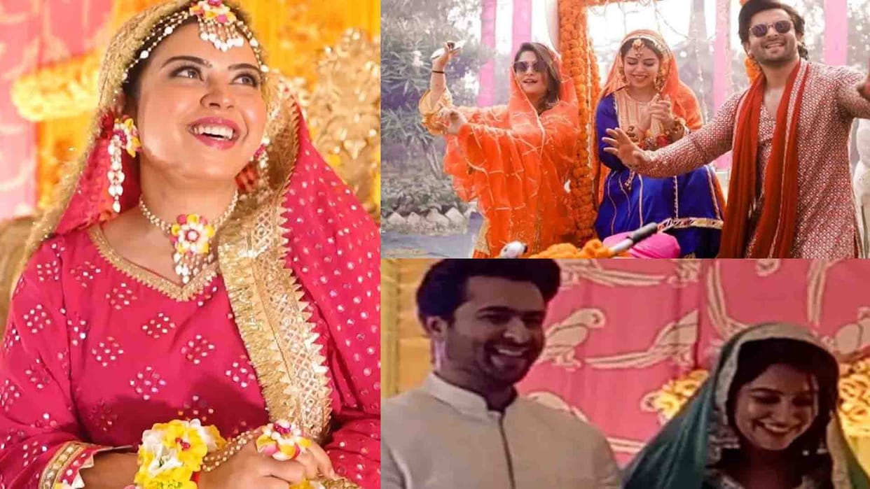 Sasural simar ka fame dipika kakar nands marriage in hamirpur