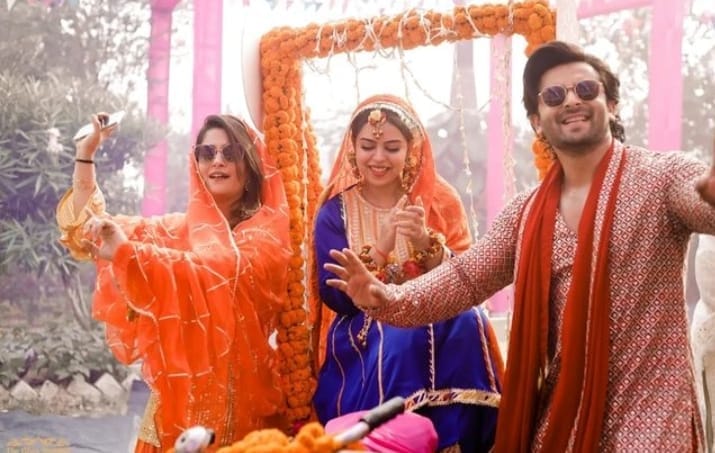 Shoaib Ibrahim and Dipika Kakar danced a lot at Saba Ibrahims wedding function