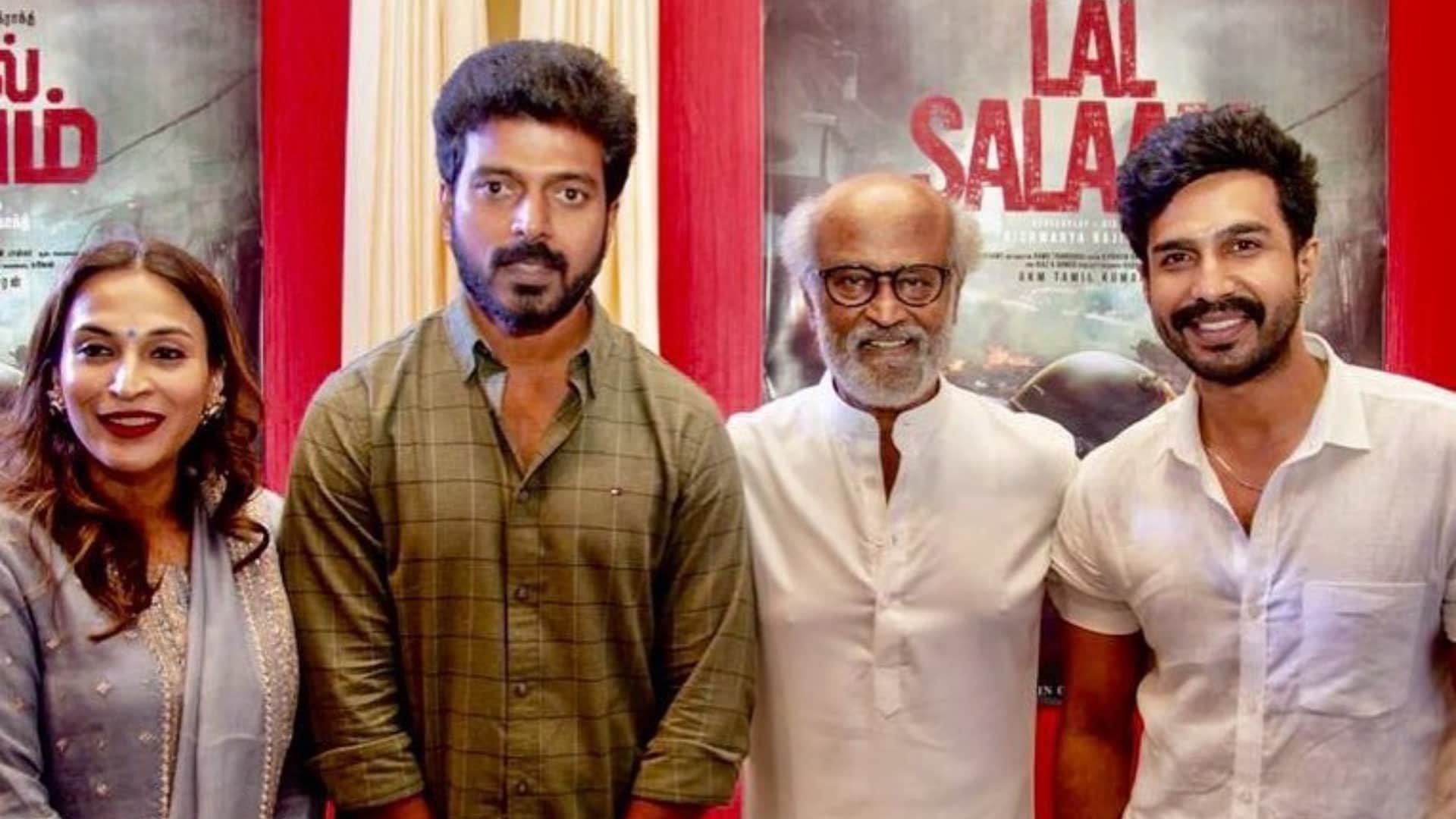 Lal Salaam: Rajinikanth First look poster released from daughter Aishwarya film turns everyone favourite bhai