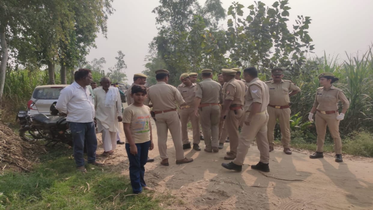 Missing teenager girl dead body found in a sugarcane farm in Muzaffarnagar
