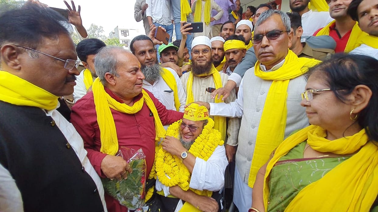 Abbas Ansari News Omprakash Rajbhar said SBSP MLA Abbas is  leader of Samajwadi Party