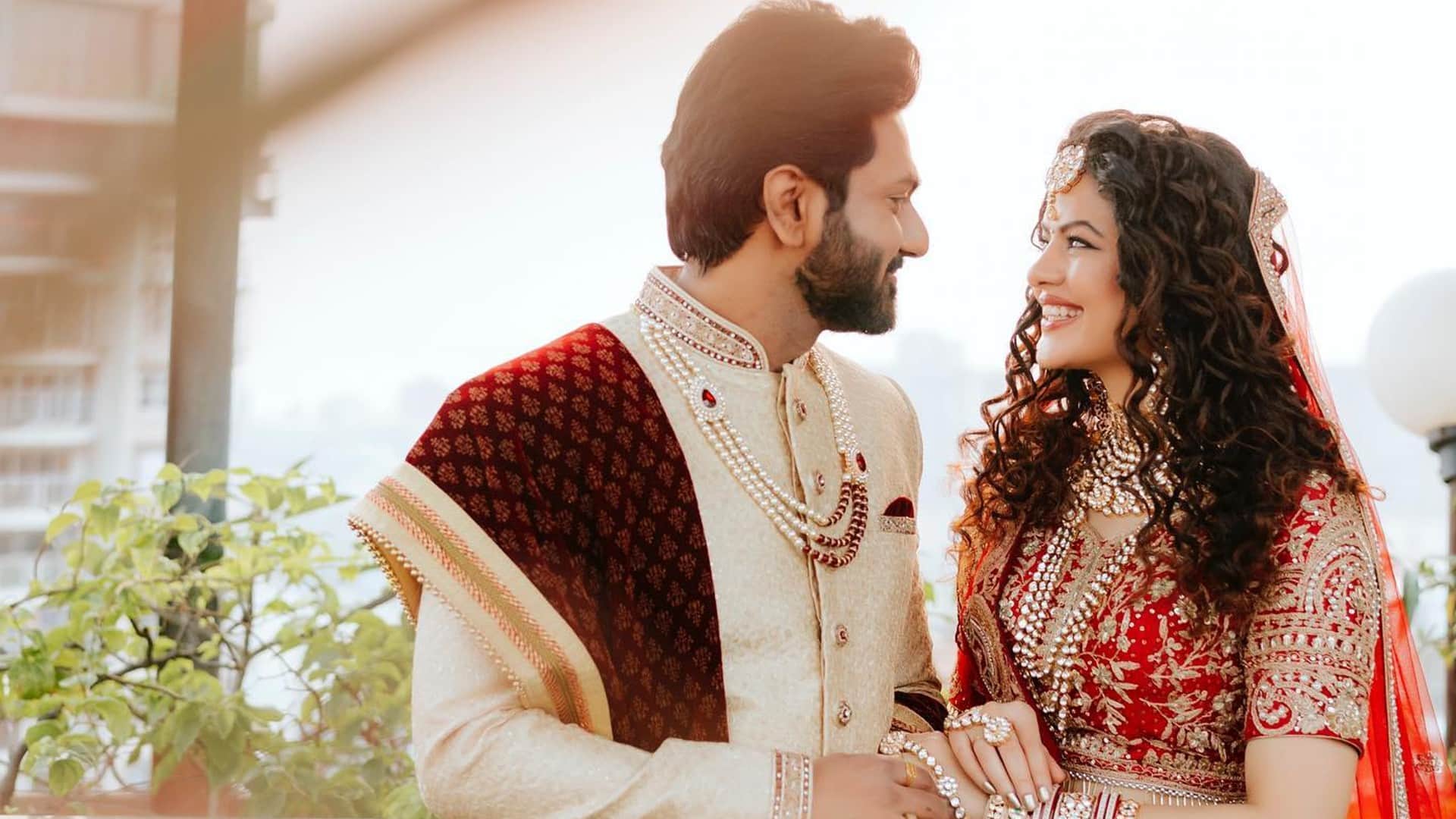 Palak Muchhal Mithoon Sharma Wedding Many Celebrities reached on their Reception