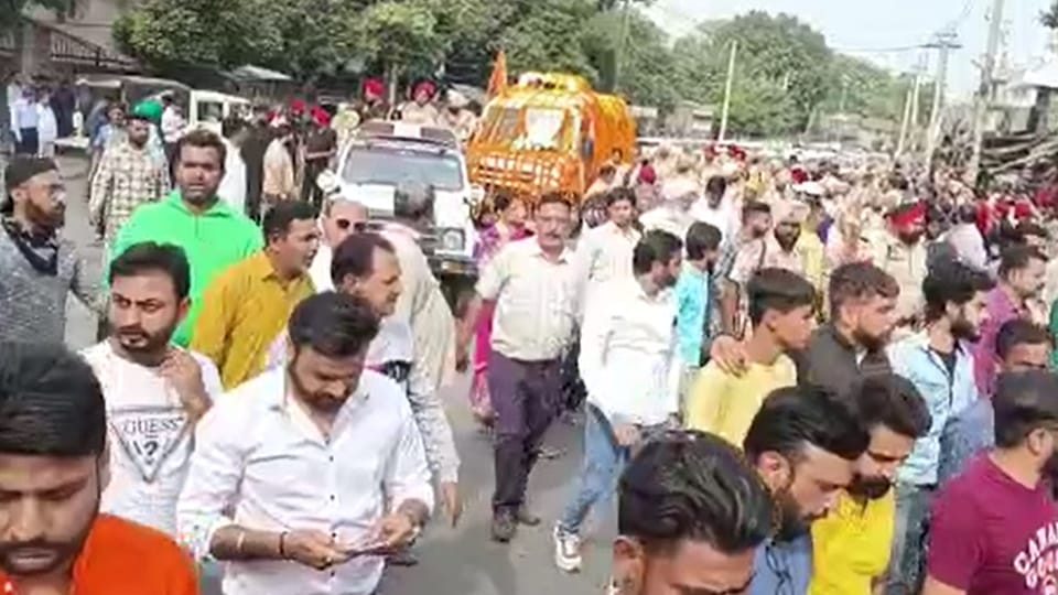 Hindu leader Sudhir Suri last rites in Amritsar all update