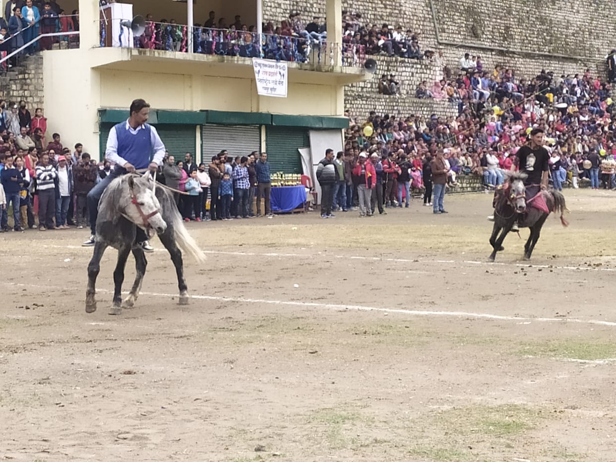 dharmpal win in horse run
