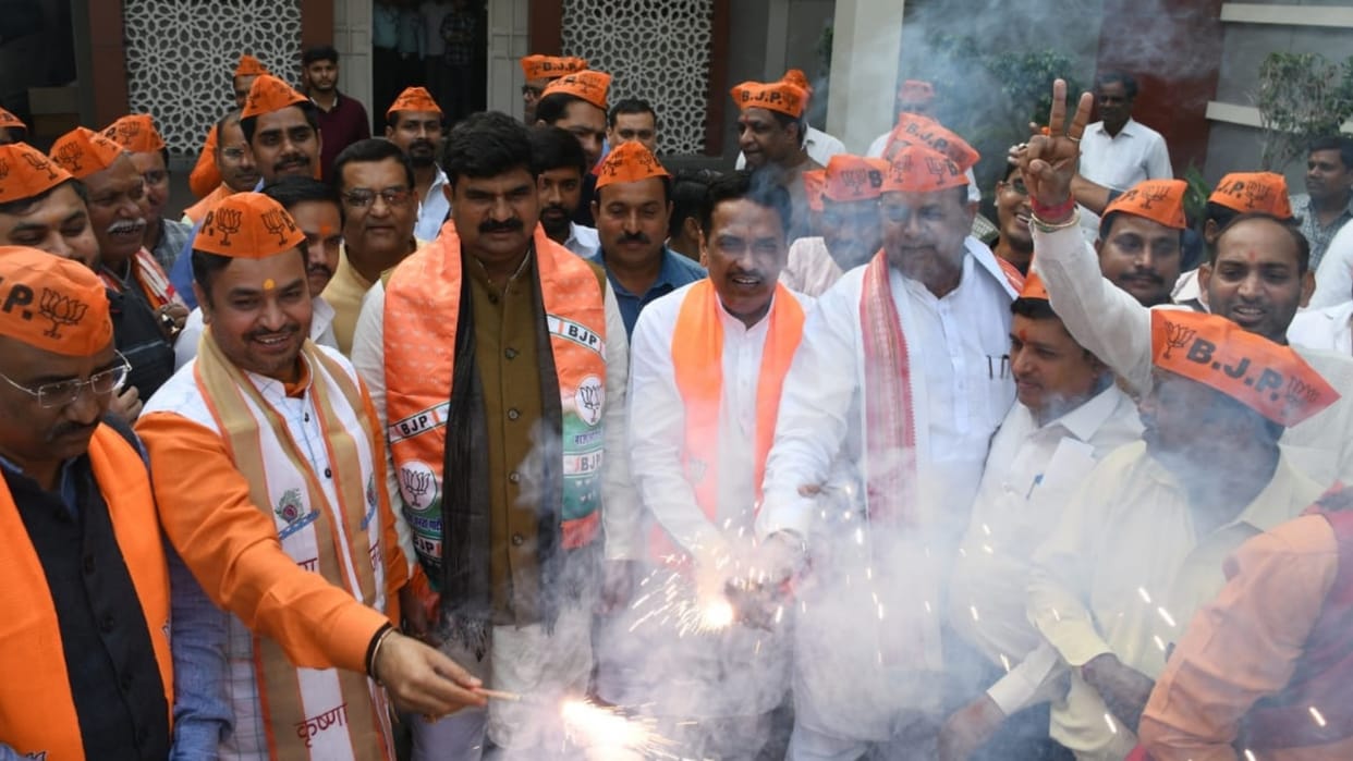 Big victory again in the by-election under the leadership of CM Yogi