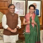 kangana ranaut with himanta biswa sarma