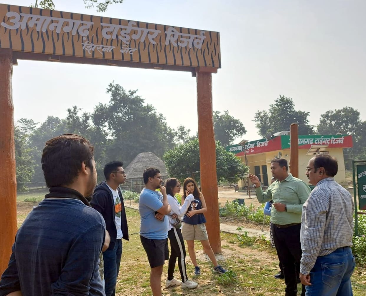 Team from Lucknow tested tourism preparations in Amangarh