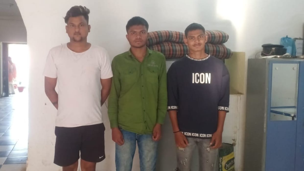 chhattisgarh police arrested three accused in assault case