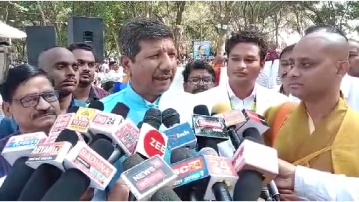 bhimrao ambedkar grandson on constitution in chhattisgarh buddhist conference