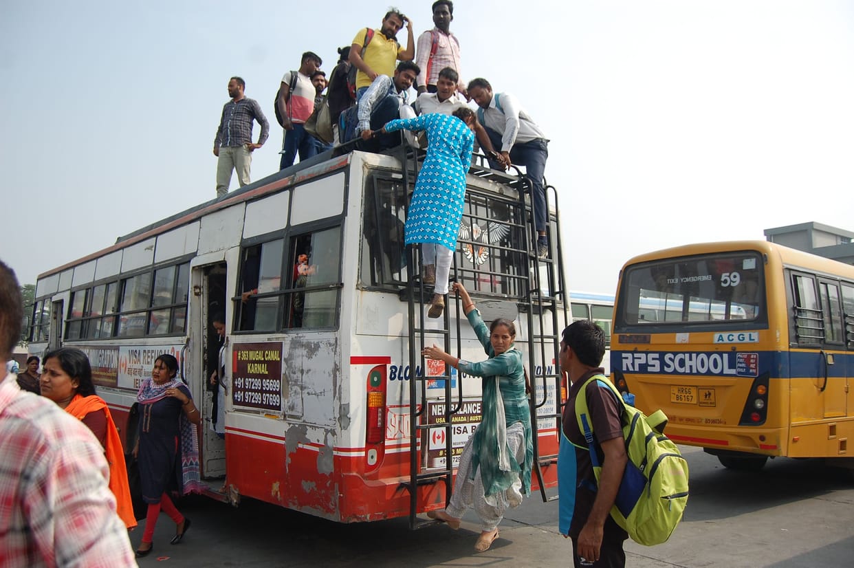 Common passengers had to face trouble due to non-operation of buses on local routes