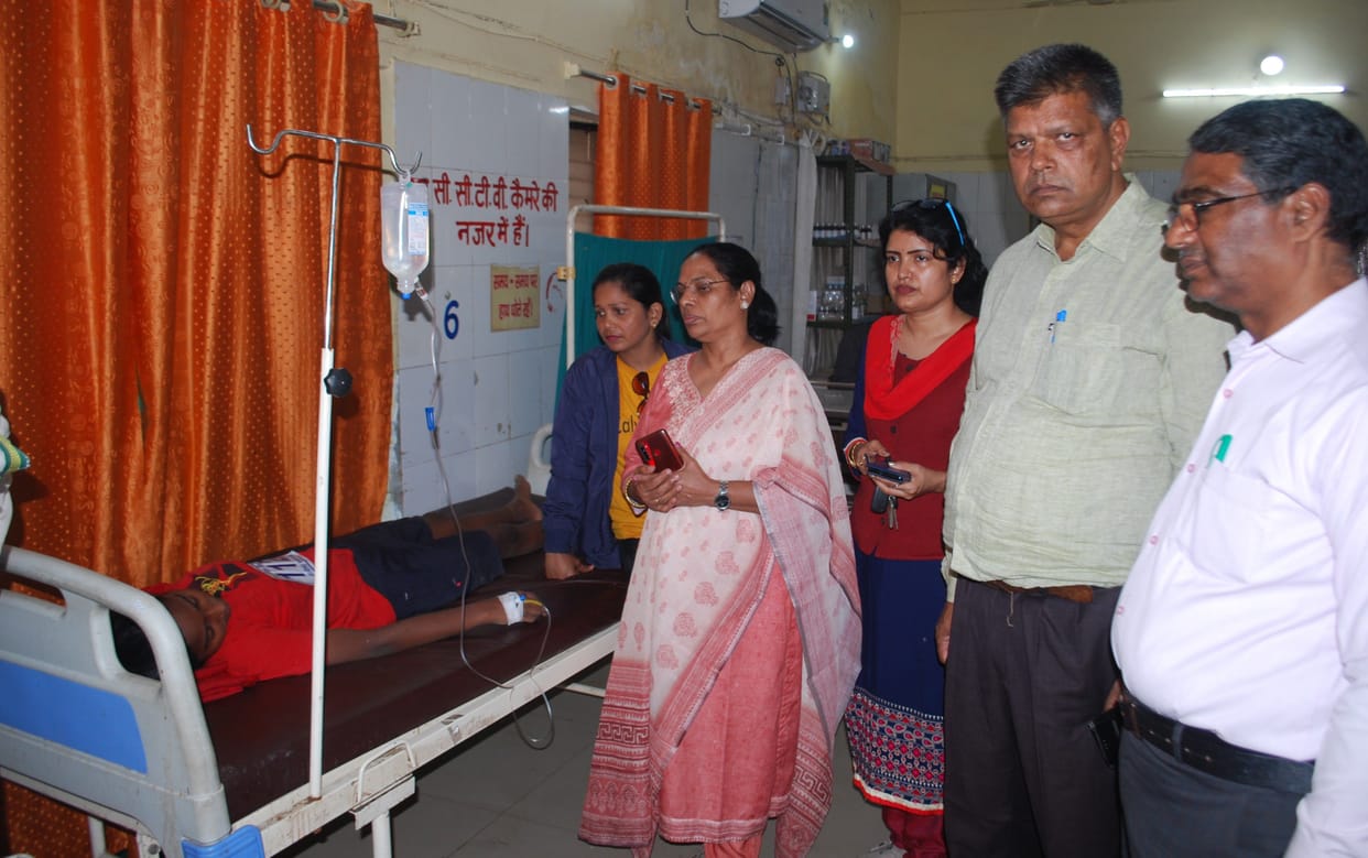 Hathras: Two girl students involved in running competition fell unconscious