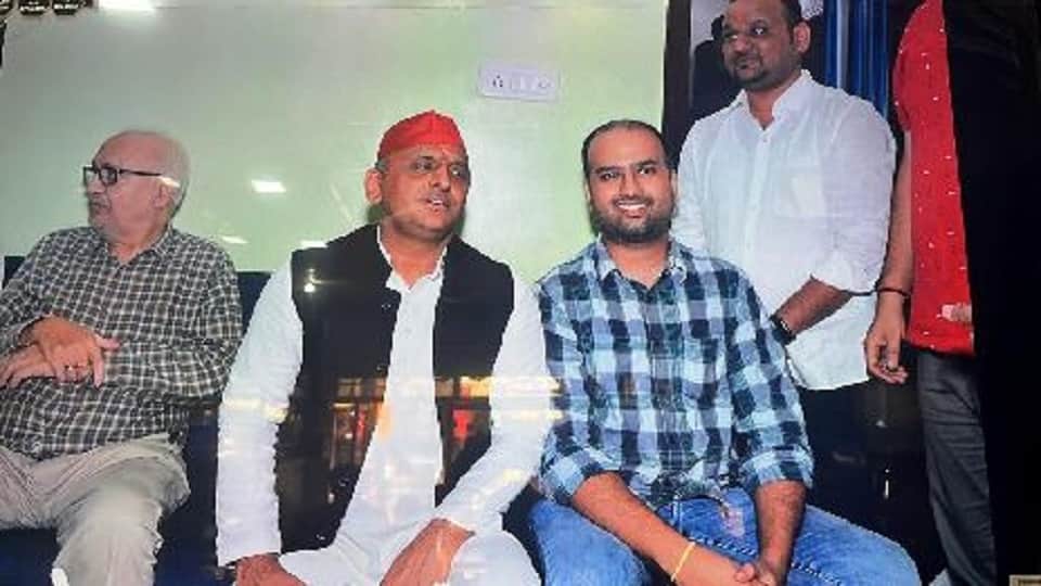 Akhilesh Yadav Participated in Diamond Jubilee Celebration of National Military School Dholpur