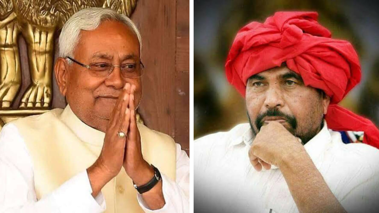 BTP forms pre poll alliance with JDU for Gujarat polls Nitish Kumar to campaign