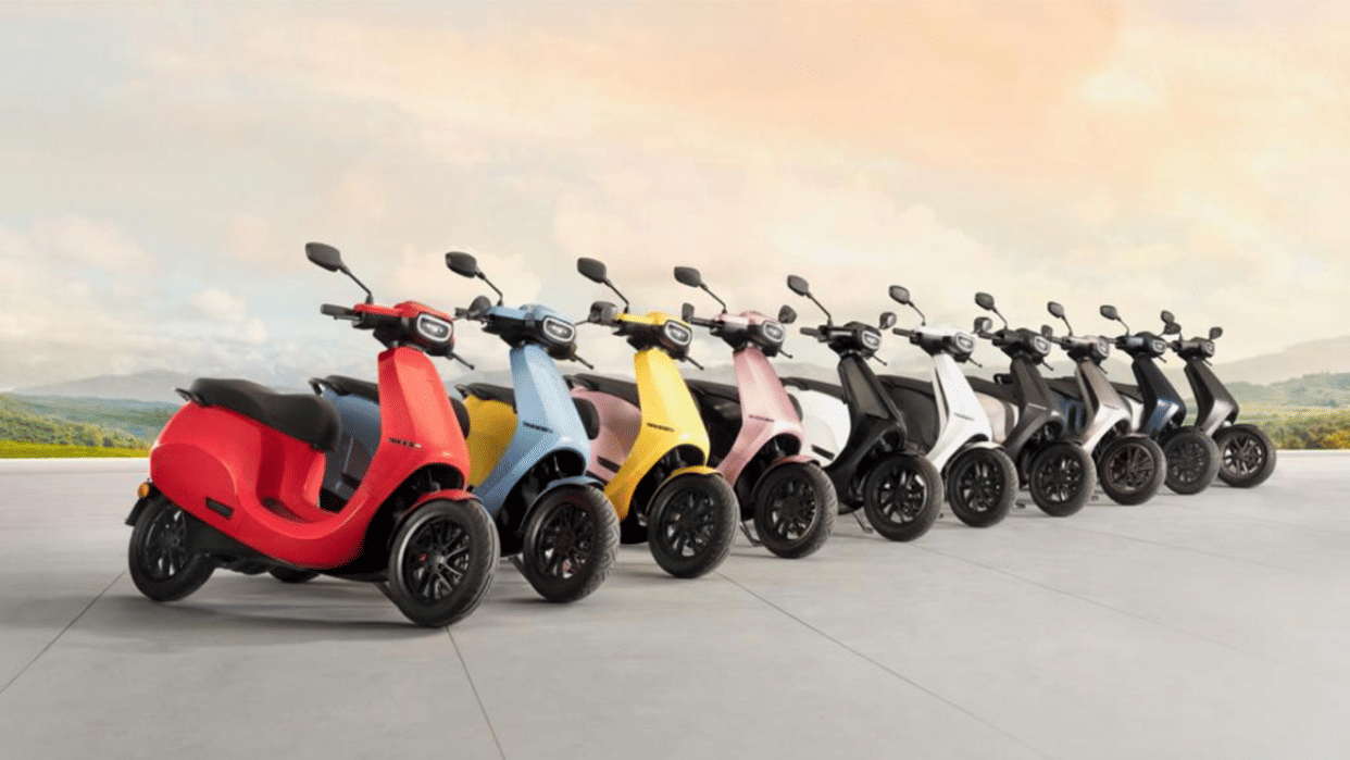 ola clocks in sales of over 30 thousand units in april 2023, wrested 40 percent of the ev scooter market