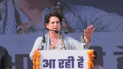 कांग्रेस की राष्ट्रीय महासचिव प्रियंका गांधी