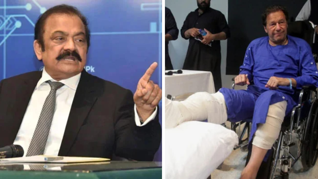 Pak Interior Minister Rana Sanaullah demands fair medical checkup of Imran Khan