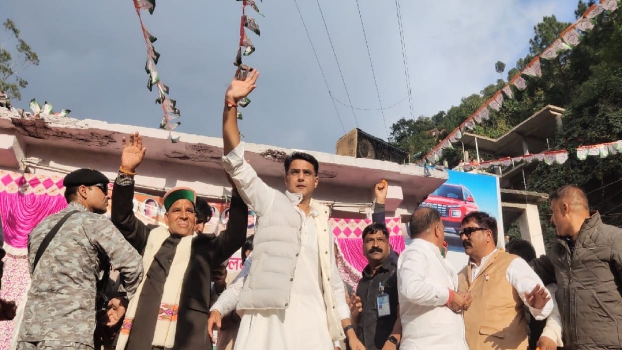 himachal election 2022, Sachin Pilot said that Government's first engine will fail on November 12