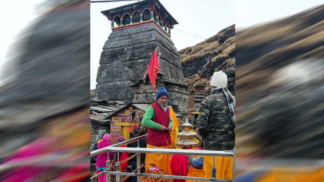 Committee sent letter to ASI after Tungnath temple tilted by 5 to 6 degrees
