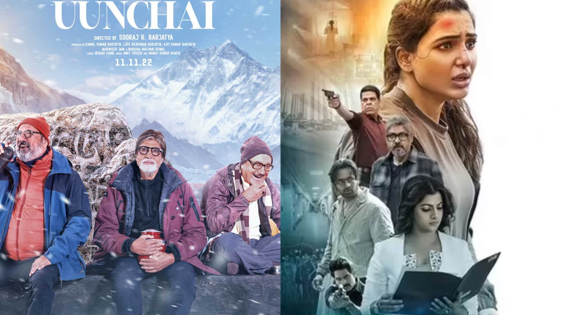 Movie Release This Week Samantha Yashoda Amitabh Unchai hindi tamil telugu other language films in november
