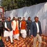 गाजीपुर के मोहनपुरा गांव में रक्षामंत्री राजनाथ सिंह