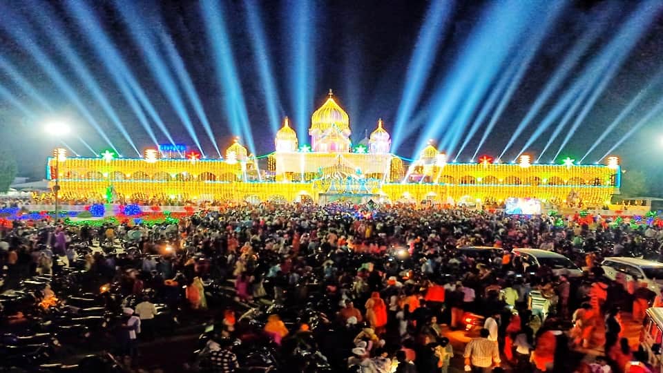 Guru nanak jayanti 2022 Gurpurab Celebration Gurdwara Guru Ka Taal in Agra