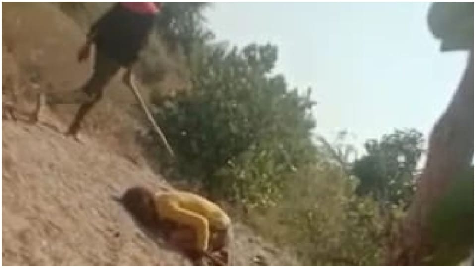 young man taken hostage and beaten put chili in private part Bhilwara