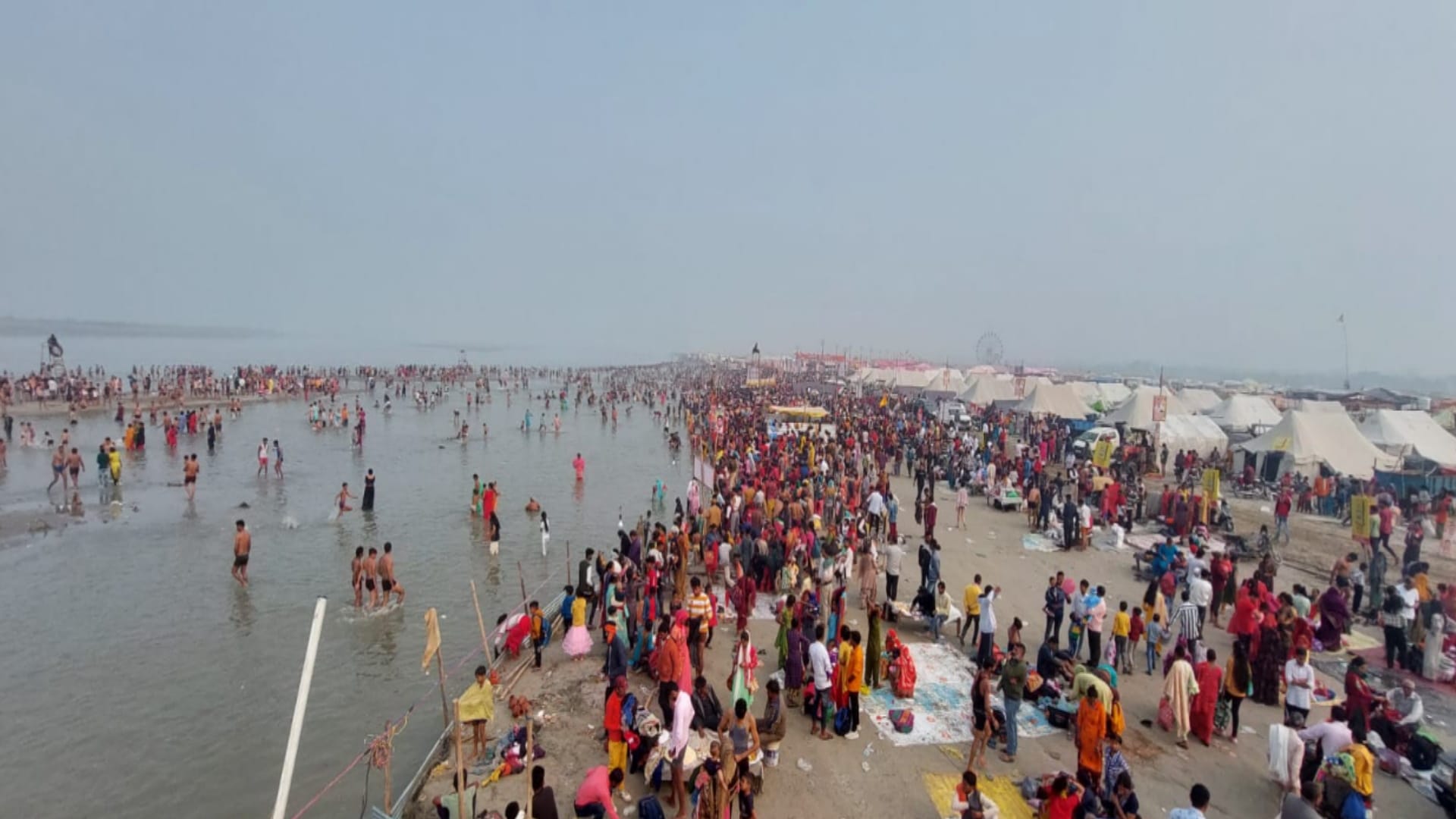 Ganga Snan 2022: More than eight lakh devotees took a dip of faith in Bijnor on Kartik Purnima