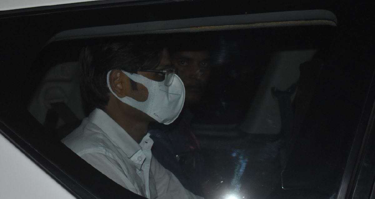 Mukhtar ansari Brother in law in ED team custody connection with Abbas ansari case or something