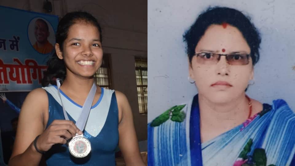 Prayagraj Shraddha became the all-round champion in the state women gymnastics competition in Agra