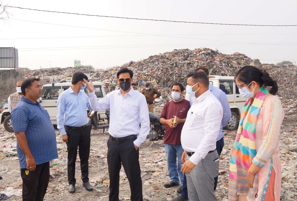 Divisional Commissioner inspected the stadium, Legacy West Plant and Halduchur Hospital