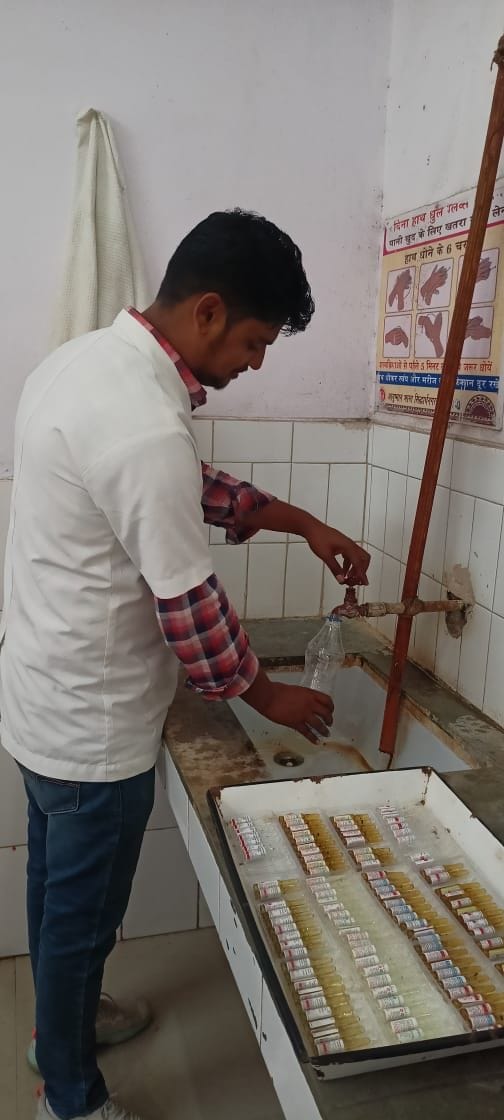 water supply begins in medical college