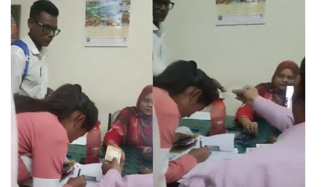 Video of senior assistant taking bribe in Unnao's CMO office goes viral