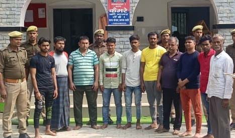 Four police personnel including Sonaha's SHO suspended in animal slaughter