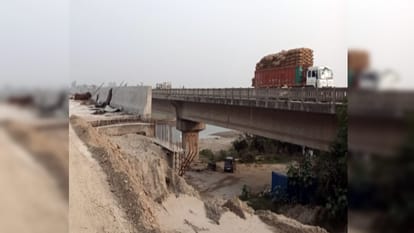 Yamuna river bridge ready in Bidoli, approach road work incomplete
