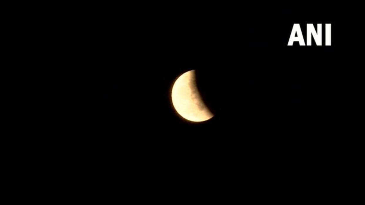 Some have binoculars and some have seen the lunar eclipse with the naked eye