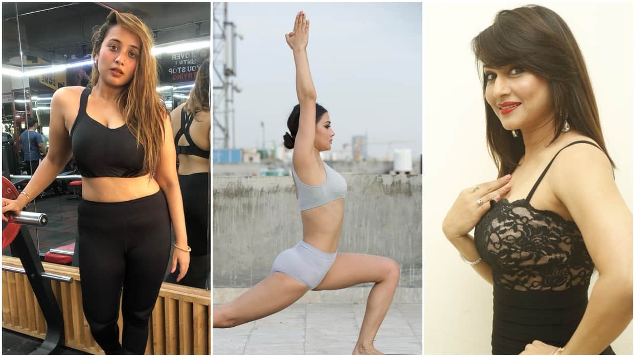 Tuesday Fitness Bhojpuri Actress workout routine from Namrita Malla to Pakhi Hegde Monalisa