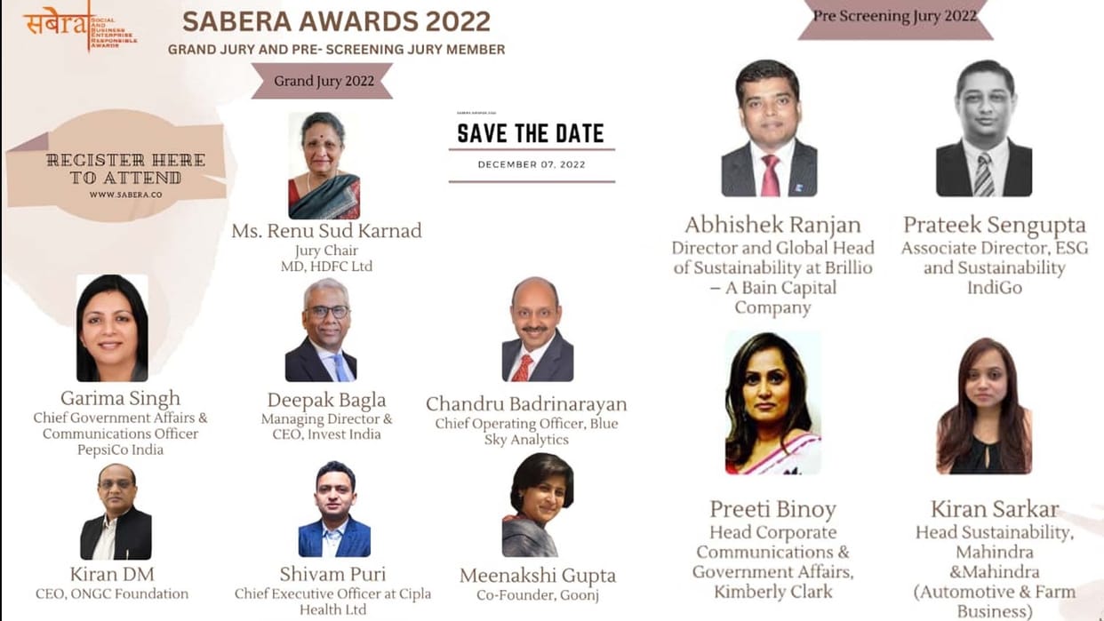 SABERA Award 2022, jury board meeting will be held on November 9, award will be announced on December 7