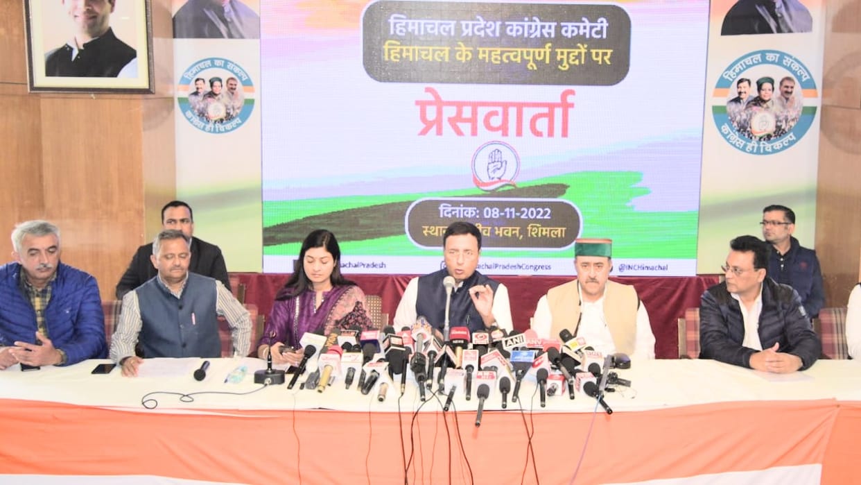 himachal election 2022, Surjewala claims Congress government is being formed in Himachal with two-thirds majo