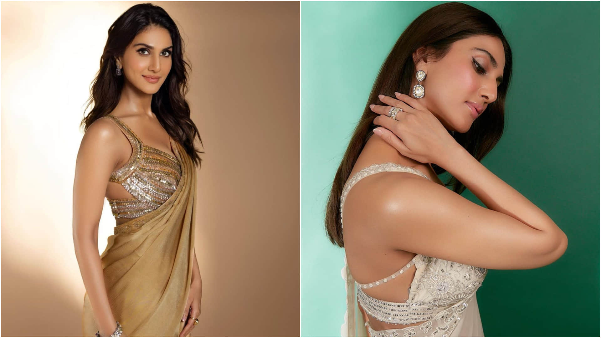 Fashion Tips  Wear Heavy Embroidery Blouse With Plain Saree Like Bollywood Actress See Photos