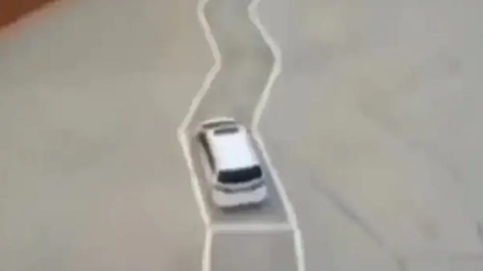 Viral video, driving test in China very difficult